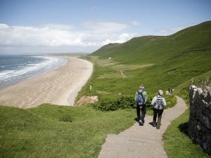 Breathtaking Rhossili Bay